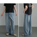 Men’s Washed Wide-Leg Jeans – Retro Distressed Loose Straight Pants (Black Gray/Light Blue/Retro Blue/Nostalgic Blue, S-3XL)_viptrois.com