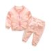 Kid's Clothing boys and girls spring sports suits children's sweatshirts loose two piece suits sportswear_viptrois.com