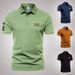 Men's Clothing High Quality Free Ironing Embroidery Men's Polo Shirt Short Sleeved Tops Summer High_viptrois.com