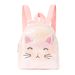Children Girls Mini Cute Cat Embroidery Backpack Classic Backpack Suitable For Little Girls Kindergarten Primary School Students Daily_viptrois.com