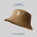Original Letter Fisherman Hat With Large Head Circumference And Large Size Hat For Men And Women, Spring And Summer Sun Hat_viptrois.com