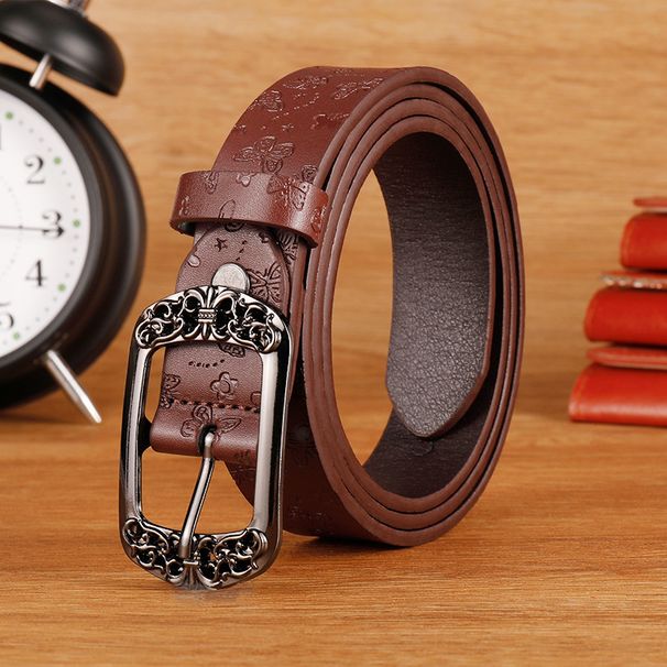 Women's 2024 New Fashion Versatile Decorative For Jeans High-end Design Wide Waist Belt Trendy_viptrois.com