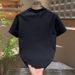 Men's Clothing New Summer Luxury Embroidered Rhinestone Versatile Wide Sleeve Men's Fashion Angel Wing Short Sleeve T Shirt_viptrois.com