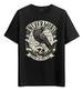 Tshirt Muscle Freaks Crow And Skull 2026 Edgar Allan Style_viptrois.com