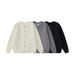 Pure Wushu Men's Clothing 2025 Autumn Winter New Color-Block Button Simple Cardigan Sweater Unisex Japanese Style Trendy_viptrois.com