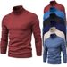 Autumn/Winter Men's New Bottom Slim Fit High Neck Casual Knitted Sweater_viptrois.com