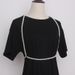 Net celebrity pearl suspender female ins beaded chain suspender chain vest decoration with skirt shirt accessories outer wear_viptrois.com