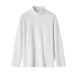 Men's Thermal Fleece Sweater - Soft High Neck Pullover For Winter & Fall, Lightweight Warm Base Layer, Casual Loose Fit Turtleneck Top_viptrois.com