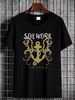 SOILWORK Cd Lgo SWEDEN ANCHOR Official SHIRT XXL New OOP Overgivenheten Machine Stylish Top For Everyday Wear Soft Summer Slightly_viptrois.com