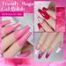 Arte Clavo Pink Series Gel Nail Polish All For Nails 15ml Soak Off UV LED Semi-permanent Solid Nail Gel Varnish At Home DIY_viptrois.com