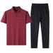 Men's Clothing Shenlong Dad Summer Suit Men's Middle Aged And Elderly Summer Casual Clothes Men's Short Sleeved Trousers Sportswear_viptrois.com