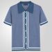 Men's Clothing Summer New Sweater Lapel Collar Short Sleeve Business Polo Shirt_viptrois.com