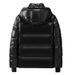 Black Gold Short Hooded Down For Men Women, Thick And Warm Men's Couple Jacket, Winter Outdoor Bread Jacket_viptrois.com