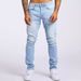 Men's Clothing Jeans Ins Trendy Slim Denim Trousers_viptrois.com