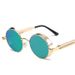 Unisex Steampunk Fashionable Round Retro Glasses Trendy Trendy Sunglasses For Men And Women_viptrois.com