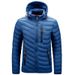 Detachable Hood Lightweight Nylon Jacket For Men – Slim Fit Zip-Up Quilted Coat With Multi-Pockets (Sizes M-6XL, All-Season Urban Wear)_viptrois.com