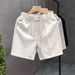 Men's Clothing Popular Color Casual Shorts For Men, Handsome Summer Trendy Brand Loose New Casual Pants Shorts Regular Loose Waist_viptrois.com