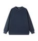 Tide Brand Men's Clothing 2025 Spring And Autumn New American Tide Brand Solid Color Heavy Terry 330G Loose Crew Neck Sweater Men_viptrois.com