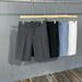 Men's Clothing Pants Drape Summer Thin Ice Silk Suit Shorts Loose Trousers_viptrois.com