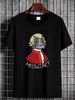 Meowzart T-shirt Funny Cat & Classic Music Mozart Tee Unisex T-shirt Fashion Stretched Top For Everyday Wear Summer Stylish Comfortable Soft_viptrois.com