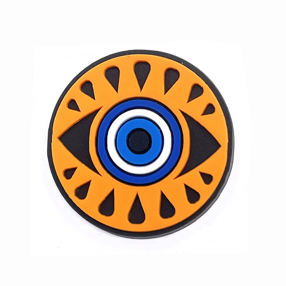 Fun Demon Eyes Cartoon Shoes Floral Shoe Clasp Personality Garden Shoe Accessories Decorative Clasp_viptrois.com