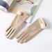 Women's Winter Gloves Korean Style Autumn And Winter Plus Velvet Warm Gloves Driving And Cycling Outdoor Touch Screen Suede Gloves_viptrois.com