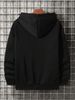 Autumn And Winter Men's Top Sweatshirt Loose And Comfortable Warm And Hooded Sweatshirt Men's Clothing Men'S_viptrois.com