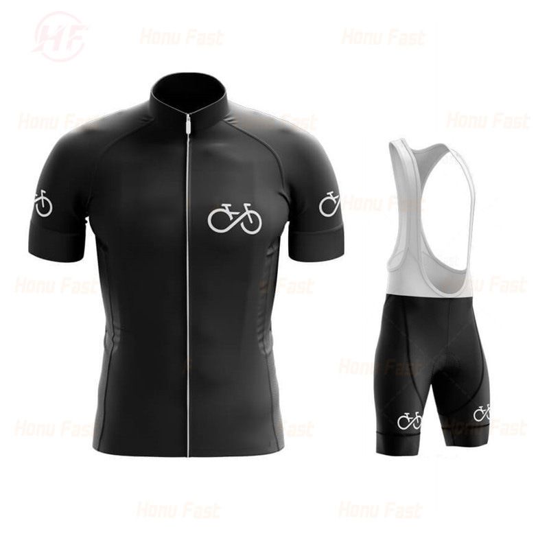2025 New Summer Short Sleeve Men's Cycling Jersey Set Moisture-Wicking Bicycle Clothing_viptrois.com