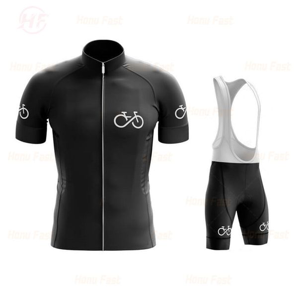 2025 New Summer Short Sleeve Men's Cycling Jersey Set Moisture-Wicking Bicycle Clothing_viptrois.com