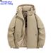 Cotton-padded Men's Plus Size Casual Cotton-padded Clothes Flow Removable Cap Charging Clothes Graphene Thermal Clothing_viptrois.com