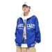 Man's Clothing Baseball Uniform Embroidered Two Hooded Casual Loose Jacket Trend_viptrois.com