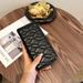 Women's Wallet & Men's Wallet Embroidered Thread Long Zipper Bag Clutch Bag Increase Mobile Phone Clutch Bag Large Capacity Coin Purse Tide._viptrois.com