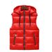 Men's Clothing Lightweight Quilted Vest, Winter Warm Sleeveless Jacket, Hoodless Zip-Up Puffer Gilet For Casual Outfit (Red, Black, Silver White)_viptrois.com