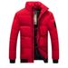 Spring An Autumn New Season Korean Eition Thick Silk Clothes Short Cotton Jackets Men's Wear Collarless Coat_viptrois.com