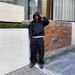 Europe And The United States Cross-border Casual Simple Couple Fashion Hoodie Sweatshirt Solid Color Loose Sweater Sweatpants Set_viptrois.com