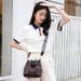 Women's Bags Bucket Bag Temperament Women's Large Capacity New Style Trendy Personality Drawstring Commuter Bag Fashion Trend Shoulder Messenger Bag_viptrois.com