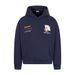 Cute Puppy Cartoon Patch Embroidery Loose Men's Autumn Winter High Street Trendy Brand Hooded Pullover Sweatshirt_viptrois.com