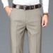 Summer Thin Style Middle-aged Men's Casual Pants Elderly Plus Straight-leg Large Size Trousers For Dad_viptrois.com