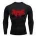 Men's Clothing Sports T Shirt Running Base Clothes Gym Training Quick Drying Clothes Men's Breathable Perspiration Elastic Tights_viptrois.com