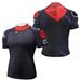 Men's Clothing Casual Sports Short Sleeved Sweat Wicking Quick Drying Summer And Autumn Trend High Elastic High Neck Short Sleeved_viptrois.com