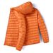 Men's Lightweight Down Jacket With 90% White Duck Down, Hooded Winter Coat For Outdoor & Casual Wear - Windproof & Warm_viptrois.com