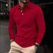 Nordmann European American Cross-Border Spring And Autumn Hot-Selling Polo Shirt Fashion Printed Turn-Down Collar Three-Button_viptrois.com
