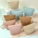 Women's Crossbody Bags Girl Cute Straw Bag Mobile Phone Slung Coin Purse Hand-woven Seashore Shell Bag_viptrois.com