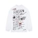 Heavyweight Cotton Vintage Graphic Tee – Oversized High Street Long Sleeve T-Shirt (Relaxed Fit, Retro Print, Streetwear Essential) – Black/White_viptrois.com