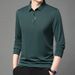 Nordmann Live Cross-Border Middle-Aged Men's Long Sleeve T- Polo Spring And Autumn Loose Casual Turn-Down Collar Dad's Base_viptrois.com