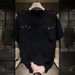 Pure Cotton Trendy Brand Summer T-shirt Top, High-end Short Sleeved T-shirt, Men's New Inner Matching Base Shirt_viptrois.com