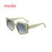 Cat's Eye Full Striped Color Gradient Sunglasses Sun Protection Sunglasses T1198_viptrois.com