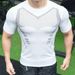 Men's Crew Neck Short Sleeve T-Shirt Summer New Breathable Printed Multi Color Top Milk Silk Outdoor Sport Wear_viptrois.com