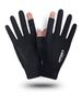 Ice silk sunscreen gloves for men and women high elastic comfortable gloves for cycling high elastic comfortable gloves for driving_viptrois.com