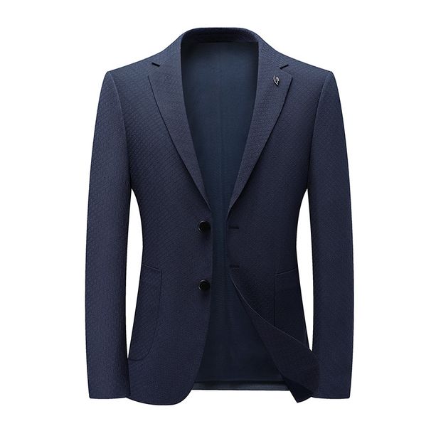 Casual Men, High-End With Patterns, Fashionable Versatile, Convenient, Xidan Jacket, No Ironing And Wrinkle Resistant_viptrois.com